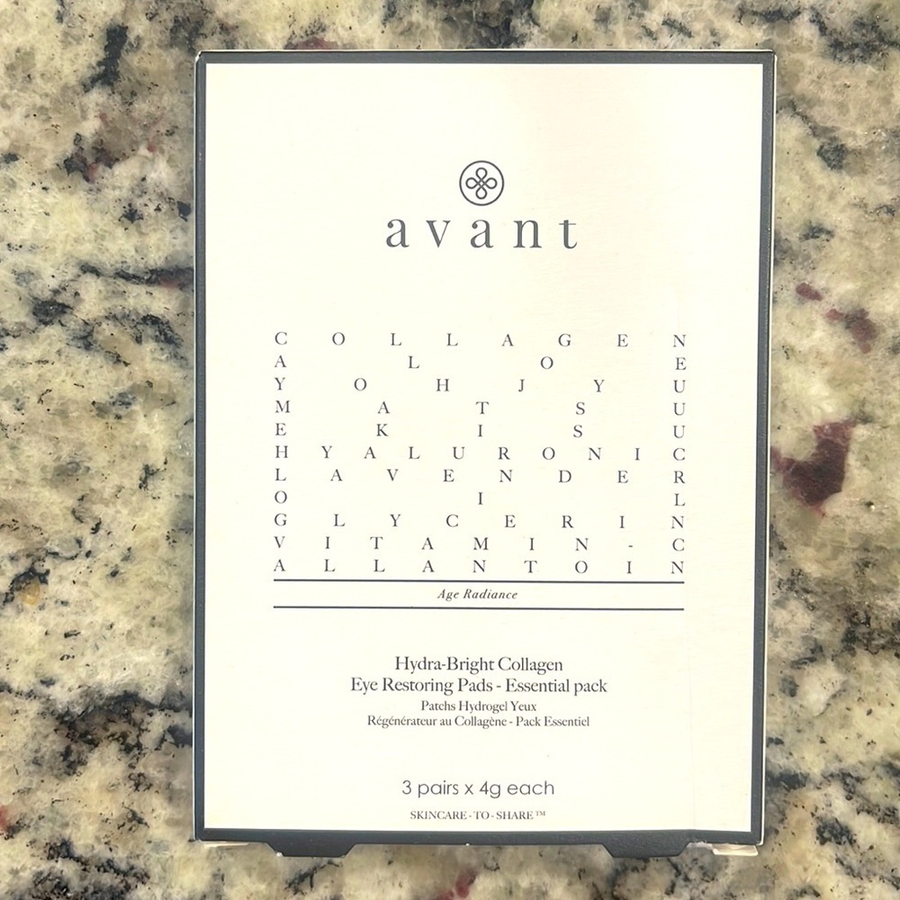 AVANT SKINCARE Hydra-Bright Collagen Eye Restoring Pads